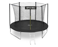 SPOKEY Trampolina JUMPER czarna 244 cm - 1039121 - zdjęcie 1
